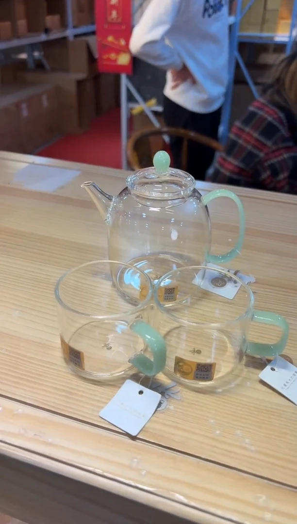 【闪购商品】禾器-宴辰壶-浅玉色+清禾杯