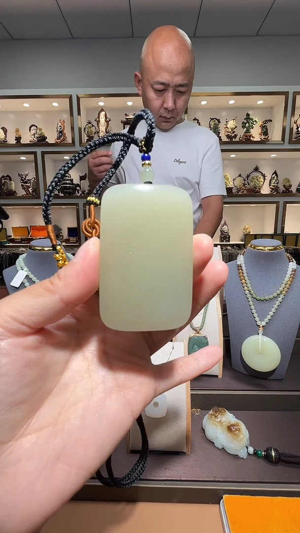 和田玉未镶嵌挂件苏