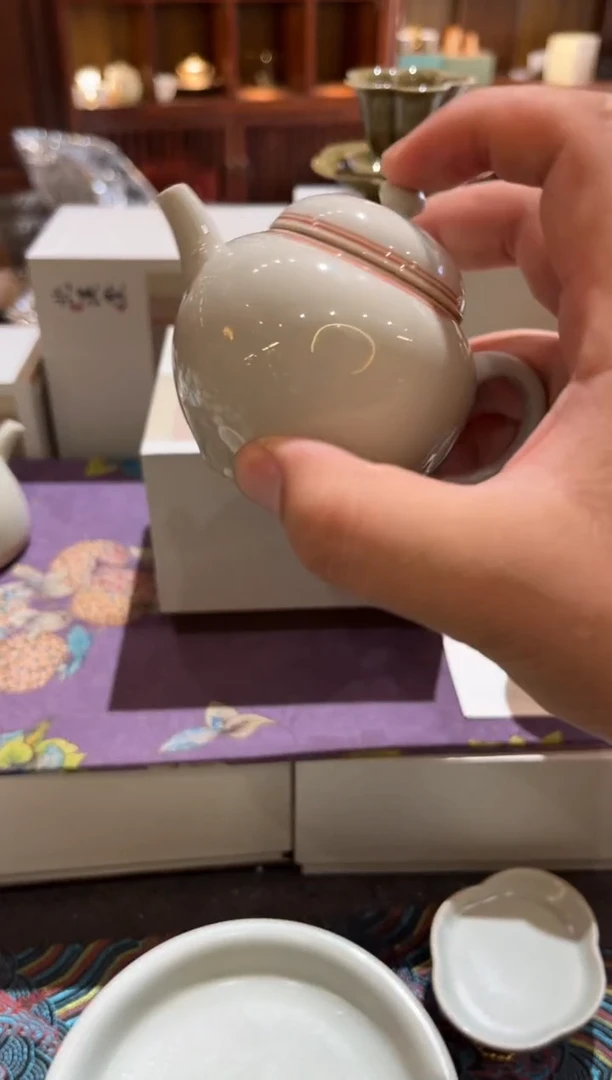 冰台松间照壶茶具茶具