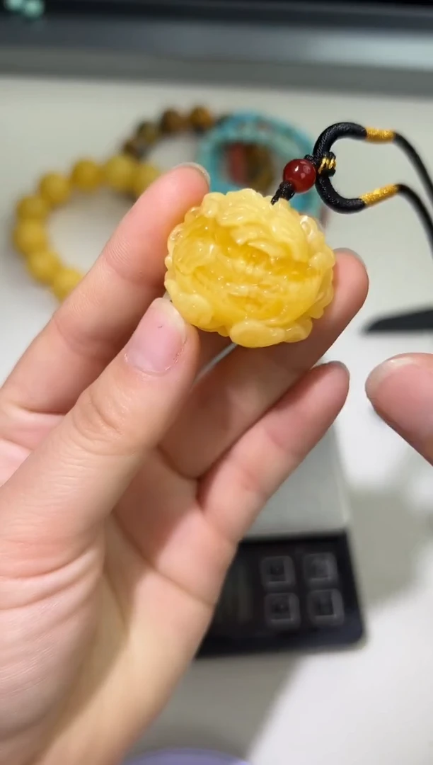 裸石蜜蜡未镶嵌天然琥珀蜜蜡