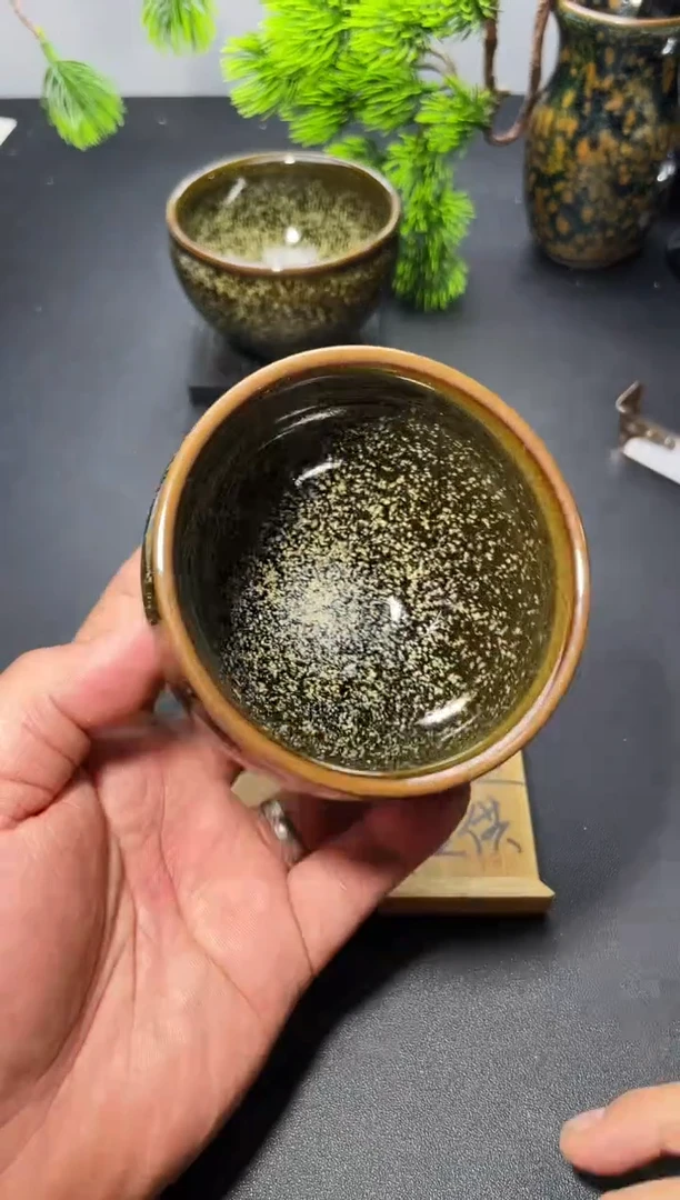 茶盏239 叶紫建盏