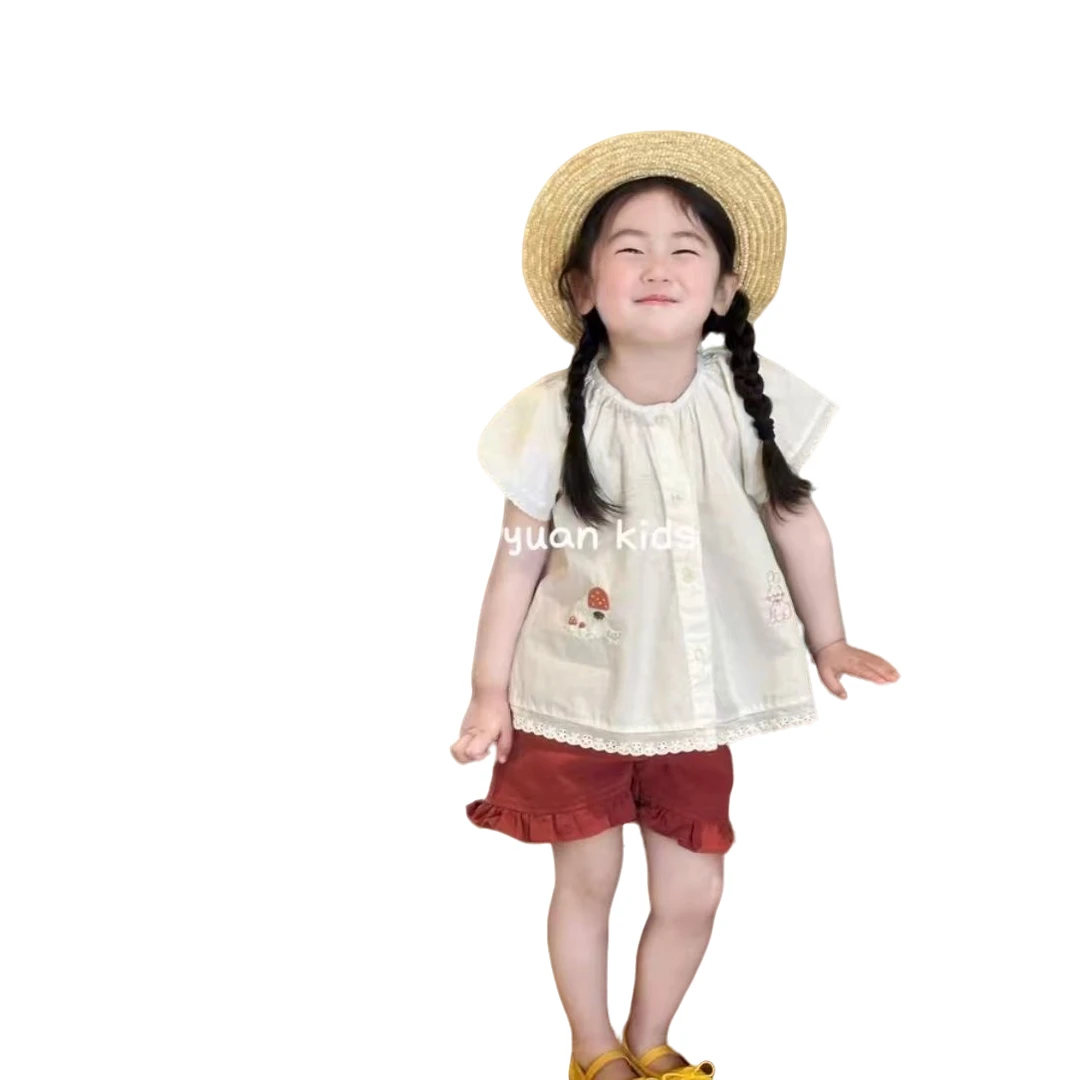 女小童夏季短袖套装