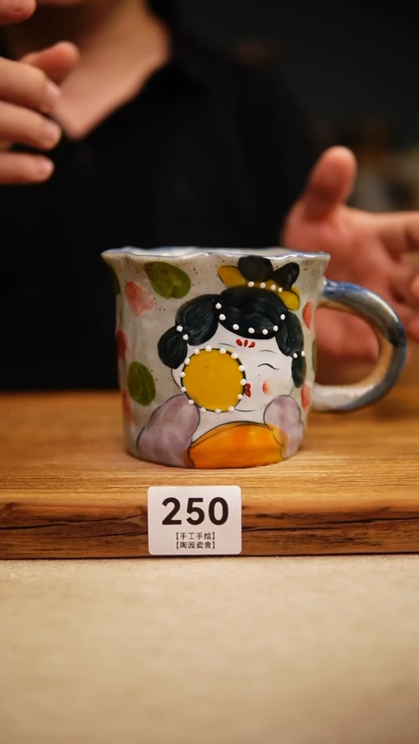 @@陶园瓷舍@@纯手工手绘@高温釉下彩