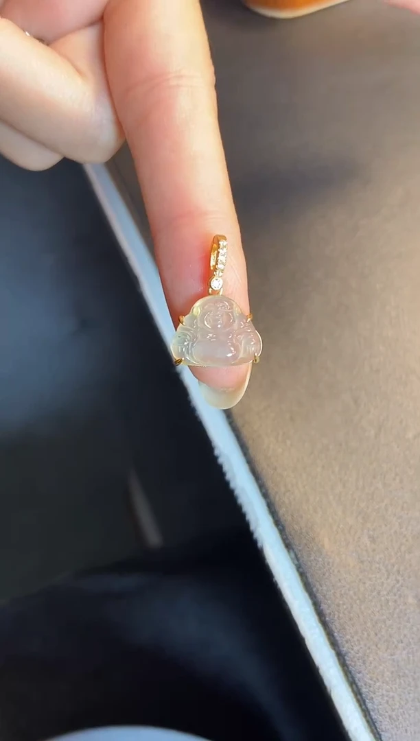 吊坠(不含链)银S925镶嵌翡翠1