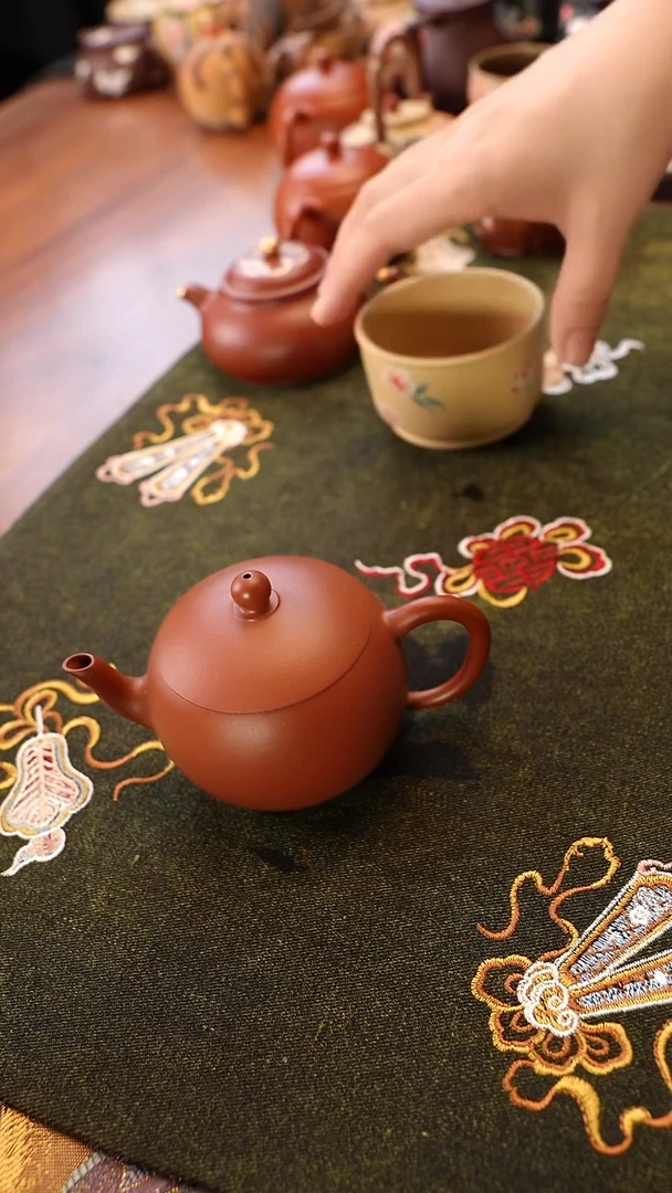 茶壶紫砂朱泥一粒珠