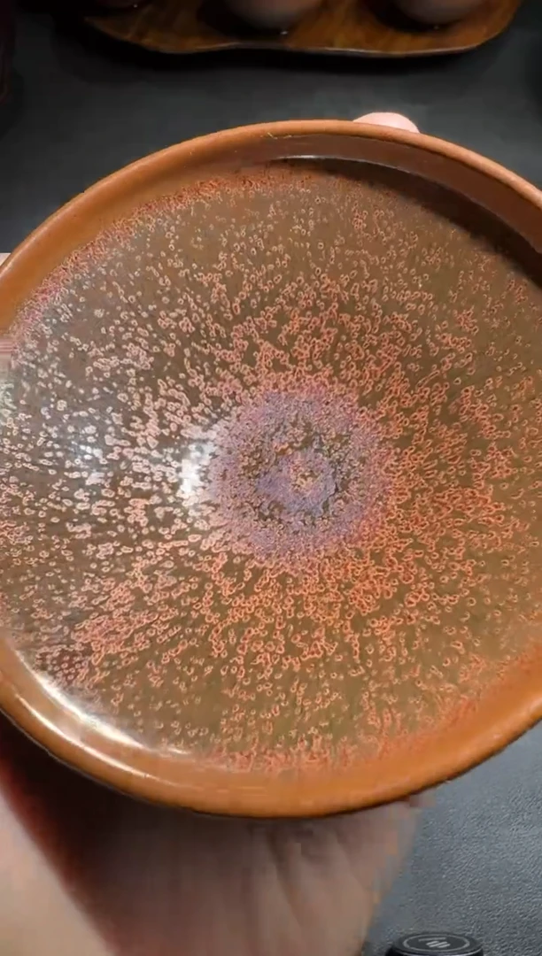 茶盏陈远福代表作红梅12