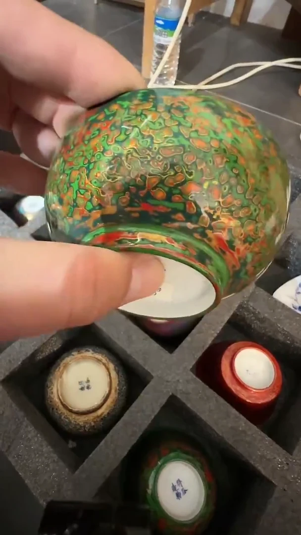 瓷片景德镇瓷器茶器茶杯