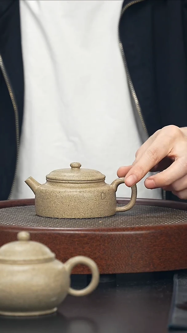 茶壶紫砂全手工微微瑕-485