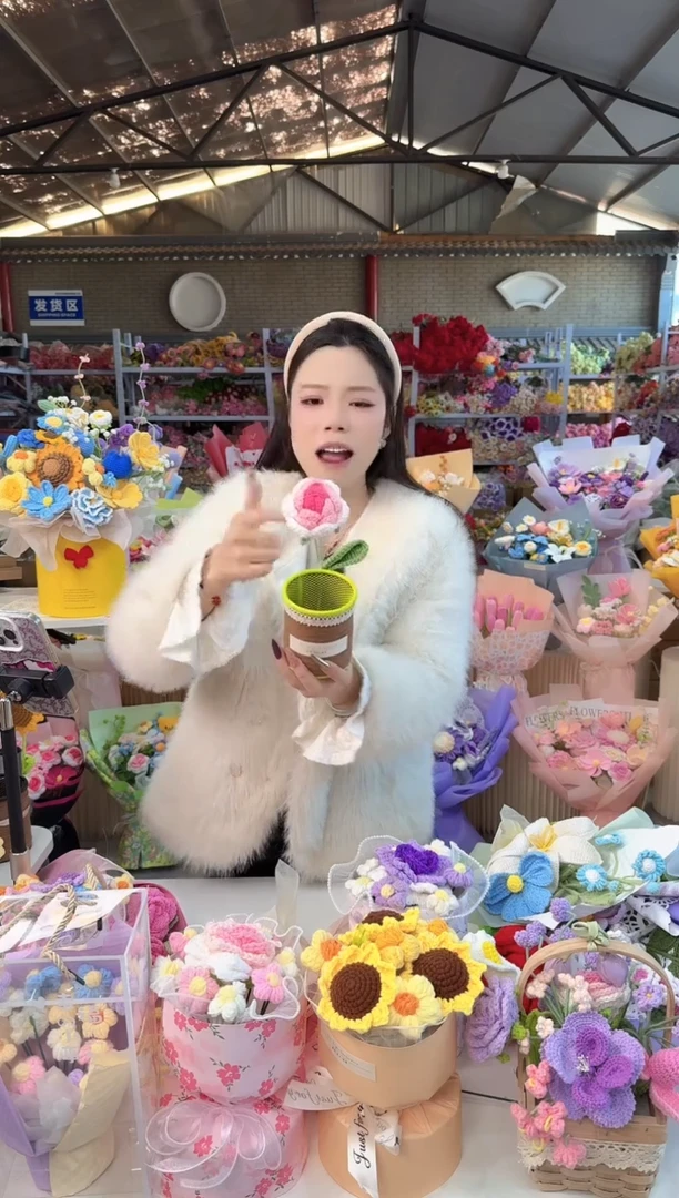 非遗手工花束，孤品清仓！！