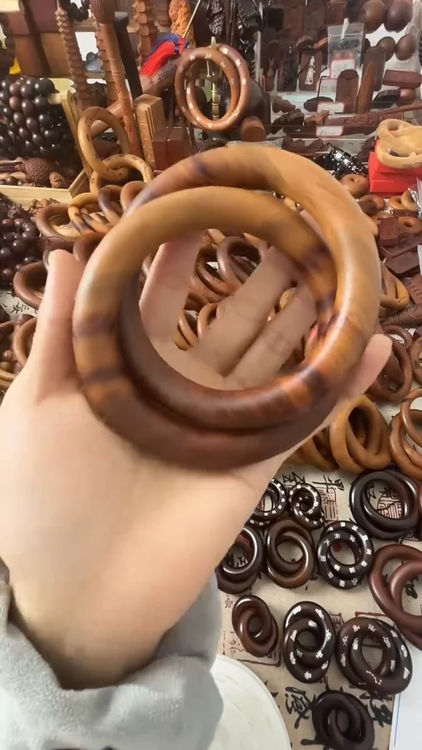 枣木乾坤圈桃木75圈口一物一拍