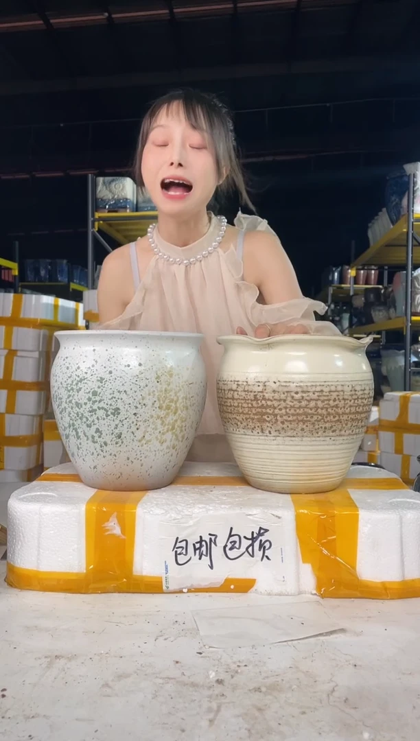 宜兴紫砂粗陶花盆18/19