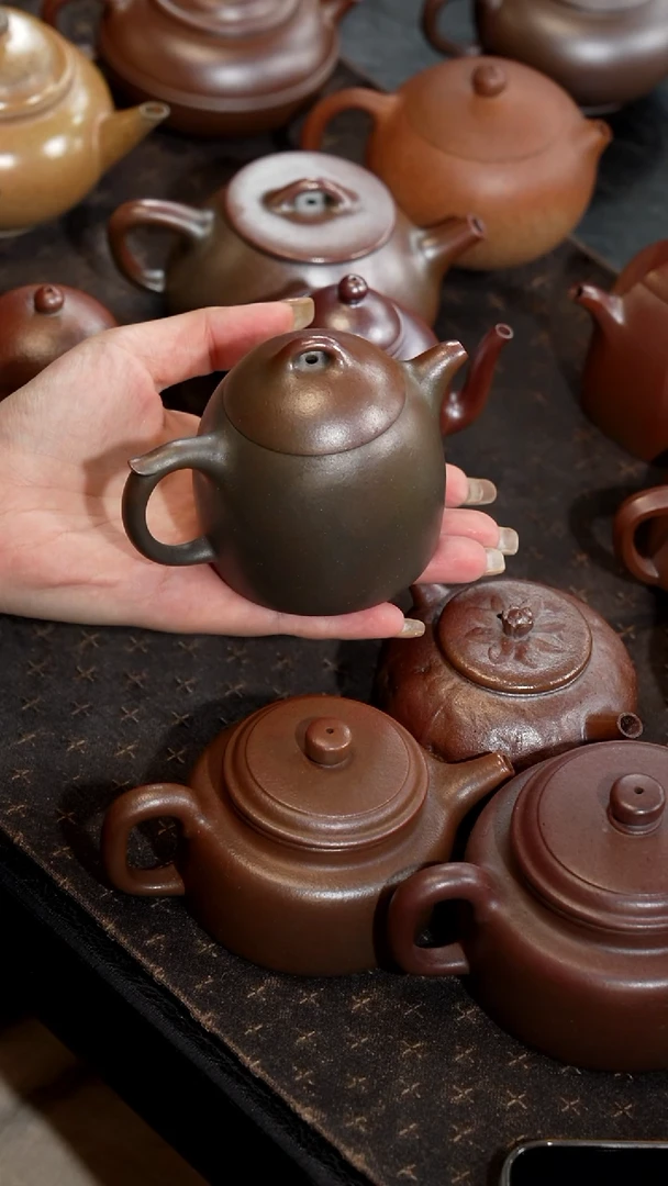 茶壶紫砂柴烧清水泥秦权150cc