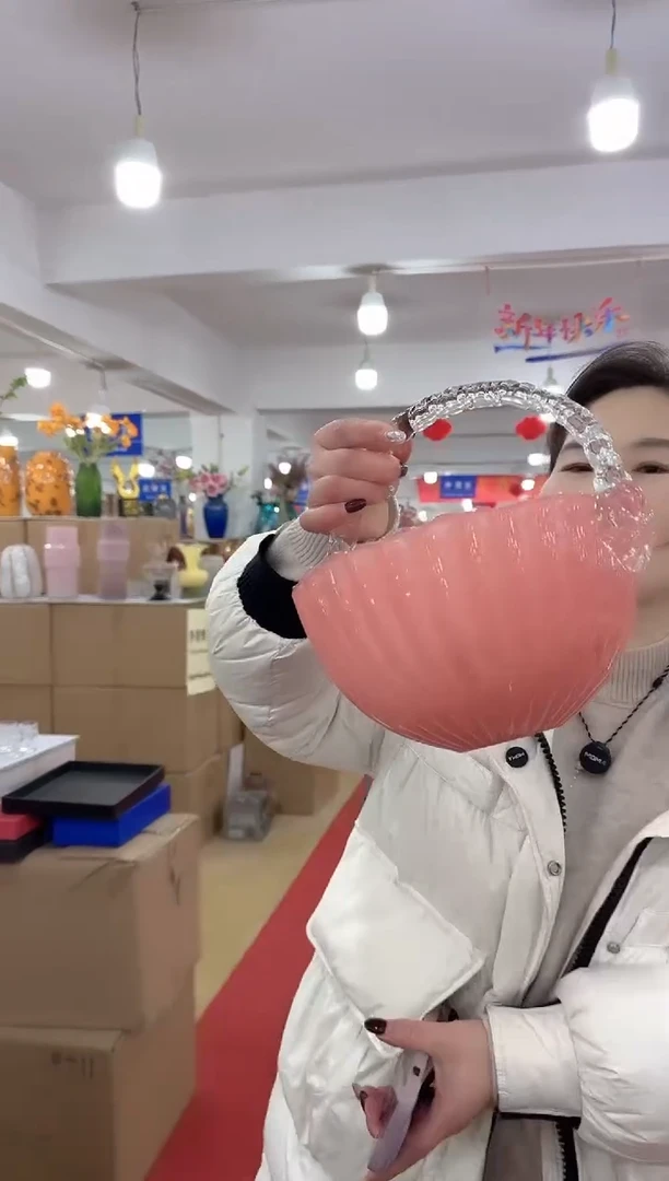 【闪购商品】无铅玻璃美全花器-d-早20