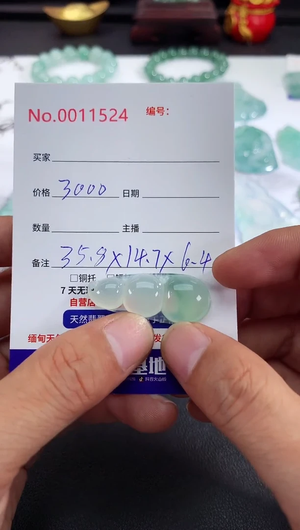 颈饰未镶嵌翡翠福豆