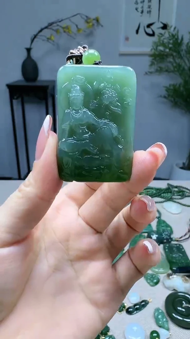 未镶嵌和田玉挂件1