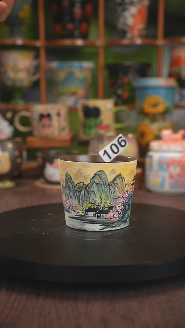景德镇釉下彩手绘106