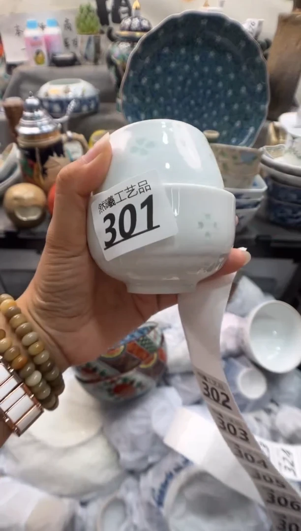 瓷片白*木301