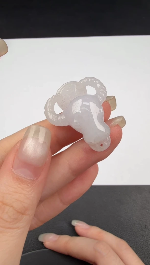 吊坠(不含链)未镶嵌翡翠翡翠饰品-18