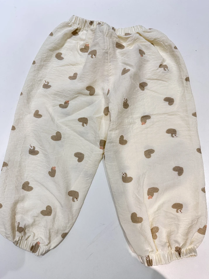 丫依-【5208-31满印爱心】防蚊裤