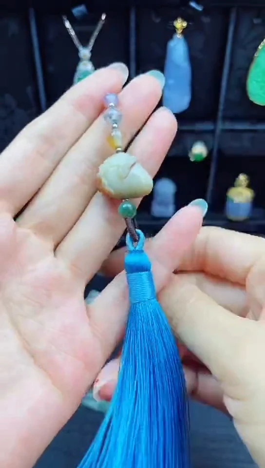 玛瑙/玉髓车挂未镶嵌挂件