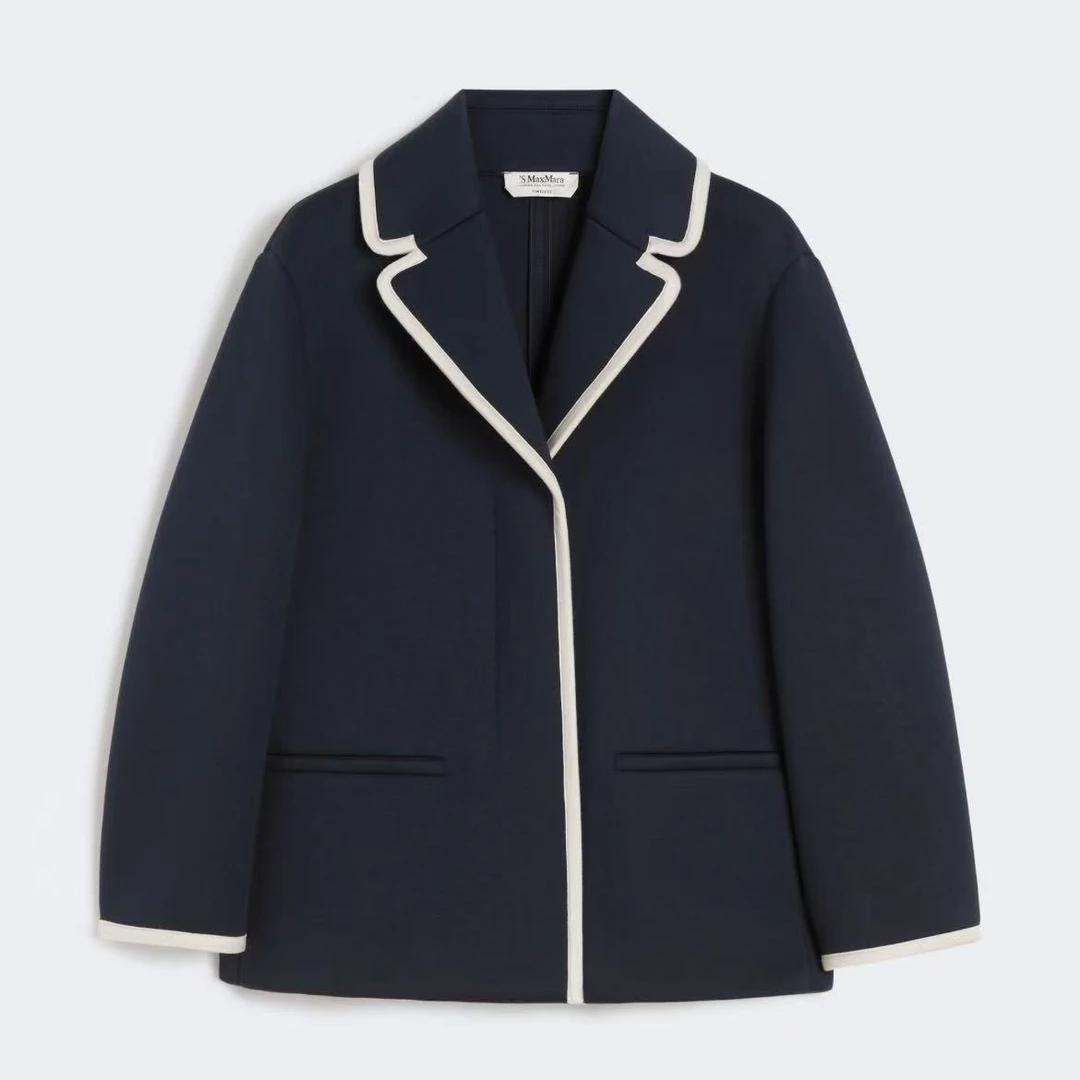 未使用 MaxMara S 25秋冬新款 ZIGRINO 空气棉西装外套