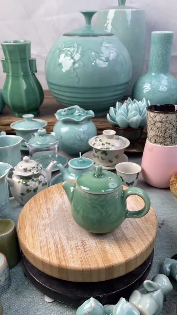 【闪购商品】特价福利 微瑕 慧仙青瓷