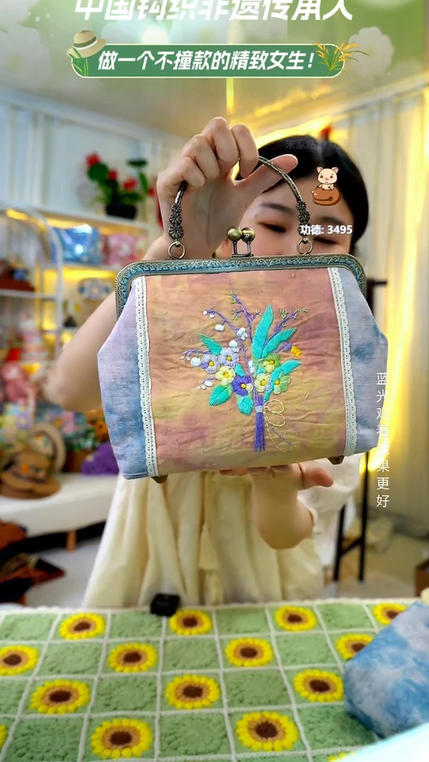 针织品纯手工非遗钩织夏季百搭时尚单品