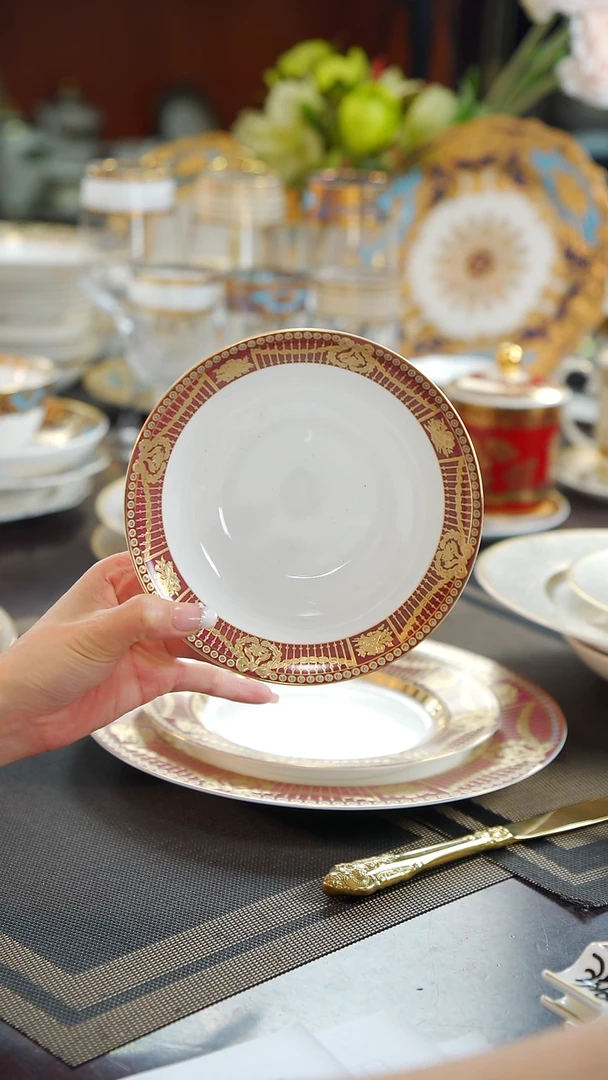 瓷片6英寸水果碗