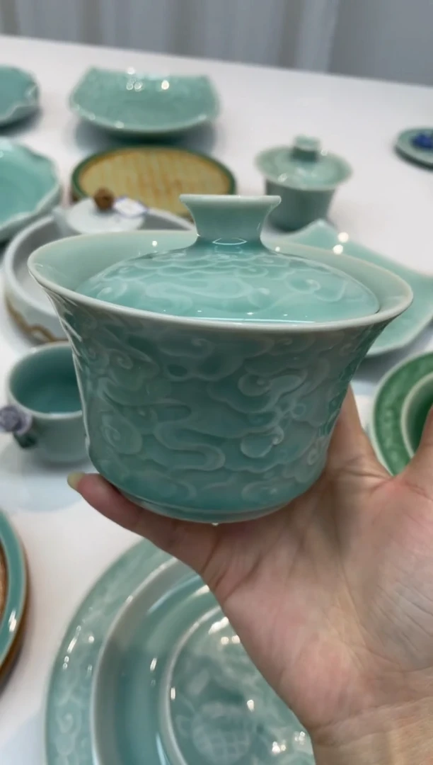 纯手工  慧仙青瓷 龙泉青瓷大促