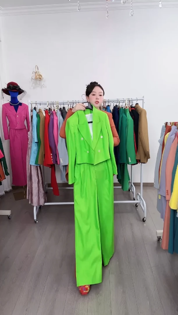 M码直筒裤套装（默认微瑕、不退不换）