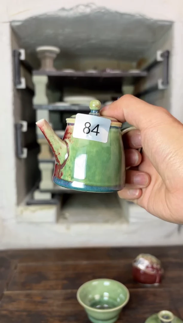 【闪购商品】摆件钧瓷窑变精品茶器
