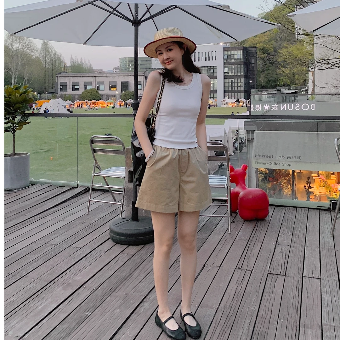 Seawhen海维恩「海盐工装短裤2.0」青春派A字版窄胯小能手显腿长