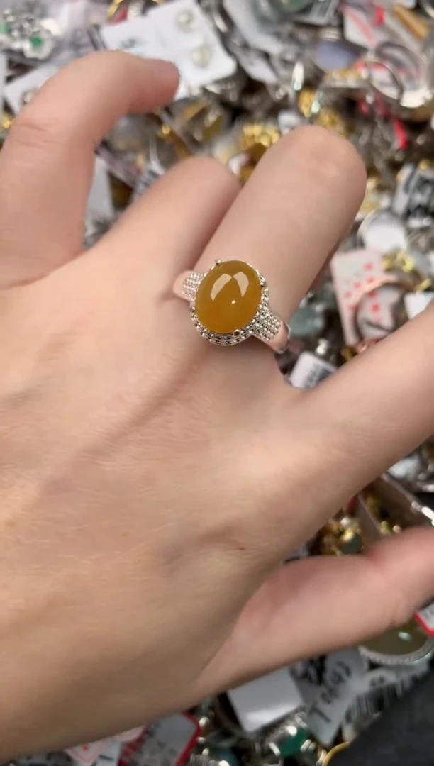 未镶嵌戒指翡翠10            8