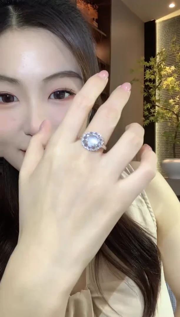 18K金镶嵌戒指翡翠A97翡翠