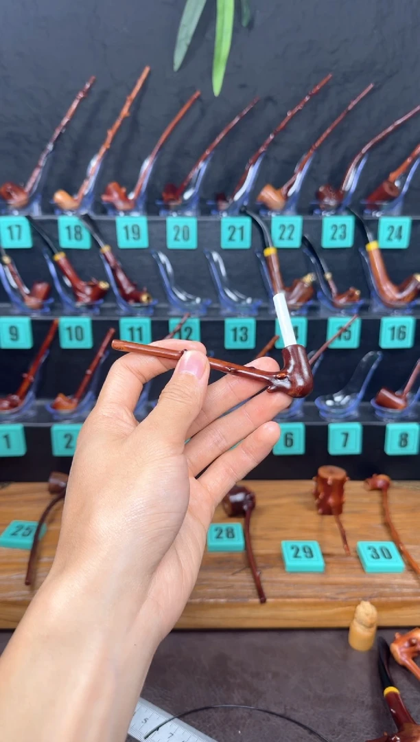 E*W一物一图檬子木手工香烟嘴