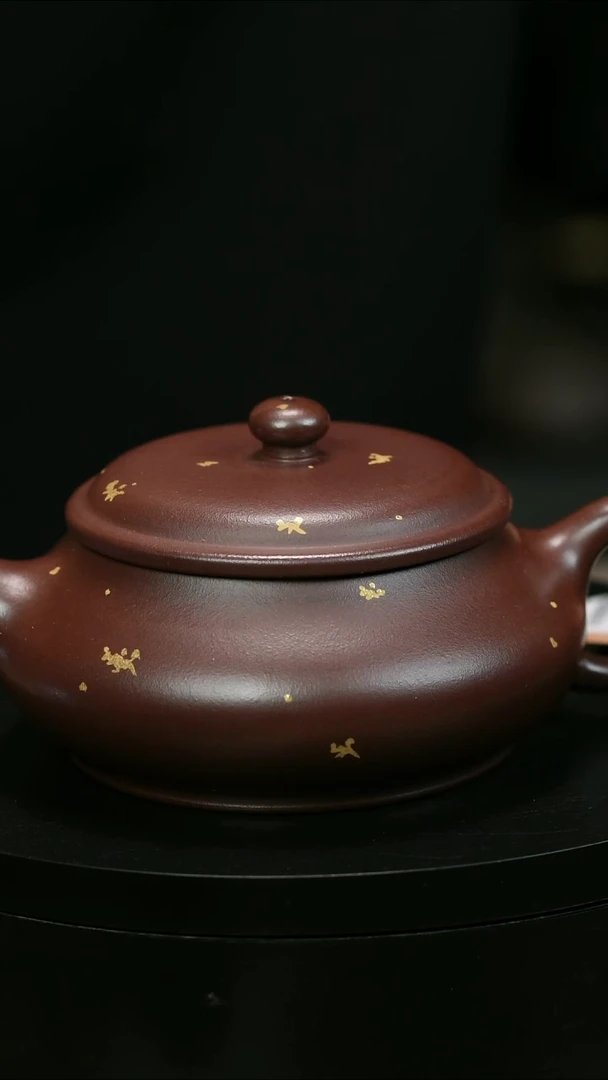 茶壶紫砂点****eH1958高烨赤龙血洒金明炉