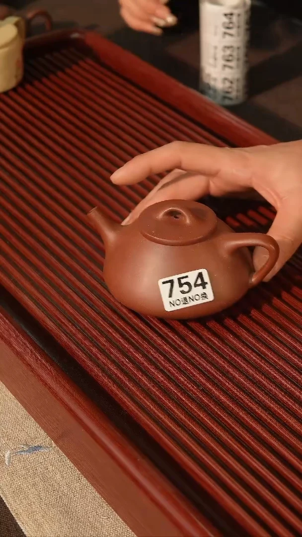 【闪购商品】紫砂茶壶精工半手754