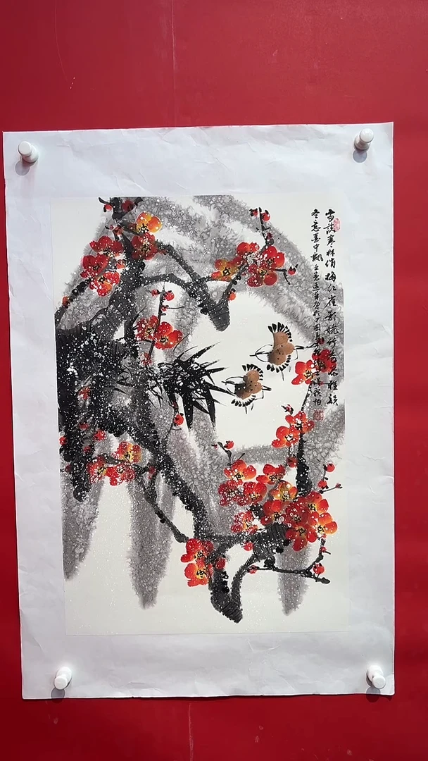 国画画家陆远华纯手绘原作