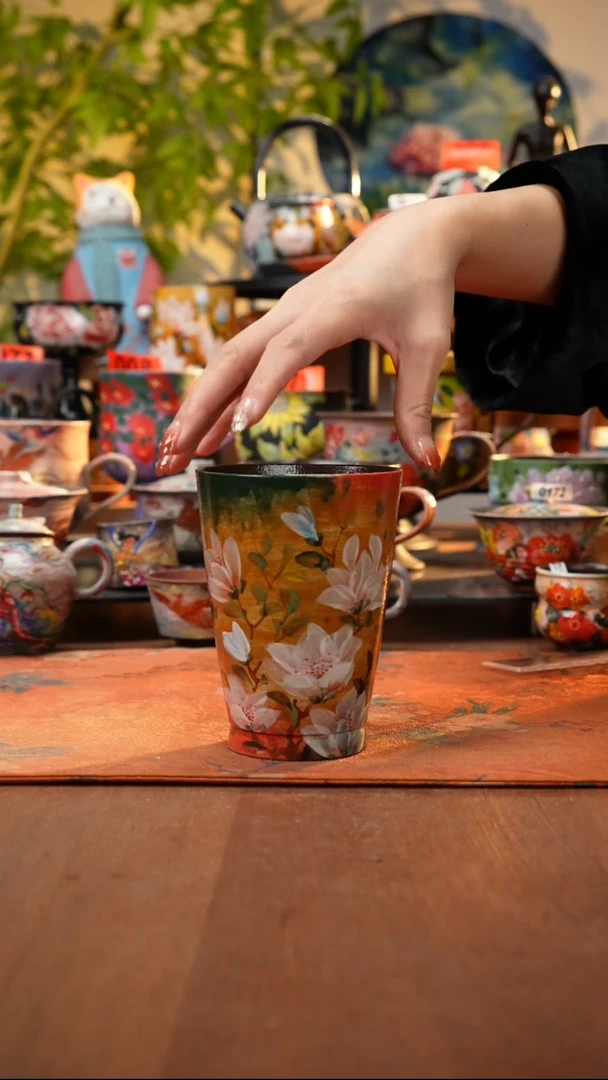 瓷片景德镇手工手绘352