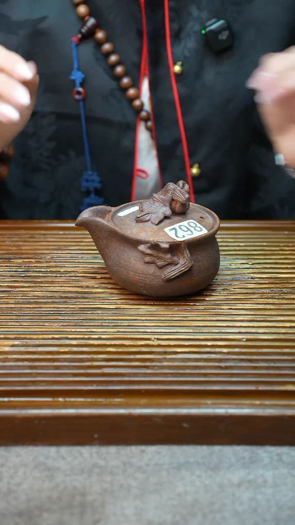 万古烧粗陶手工手做茶具