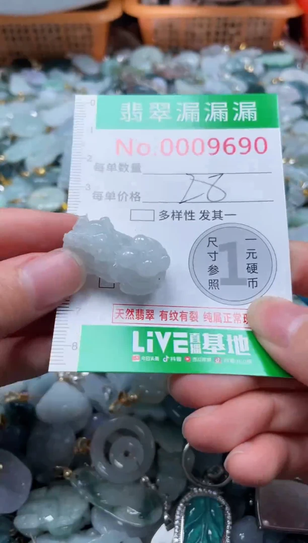 颈饰未镶嵌翡翠9690