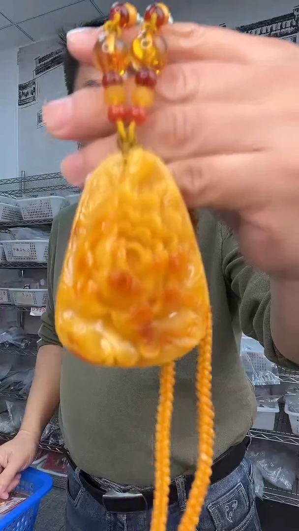 裸石琥珀未镶嵌天然蜜蜡A2874