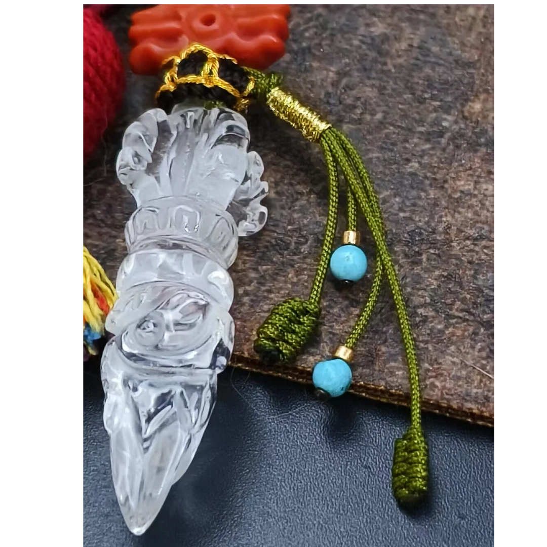 民族手工编织包挂