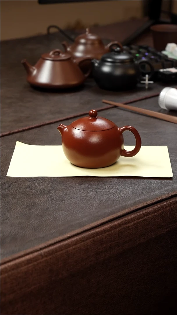 茶壶紫砂壶·28朱泥西施150cc