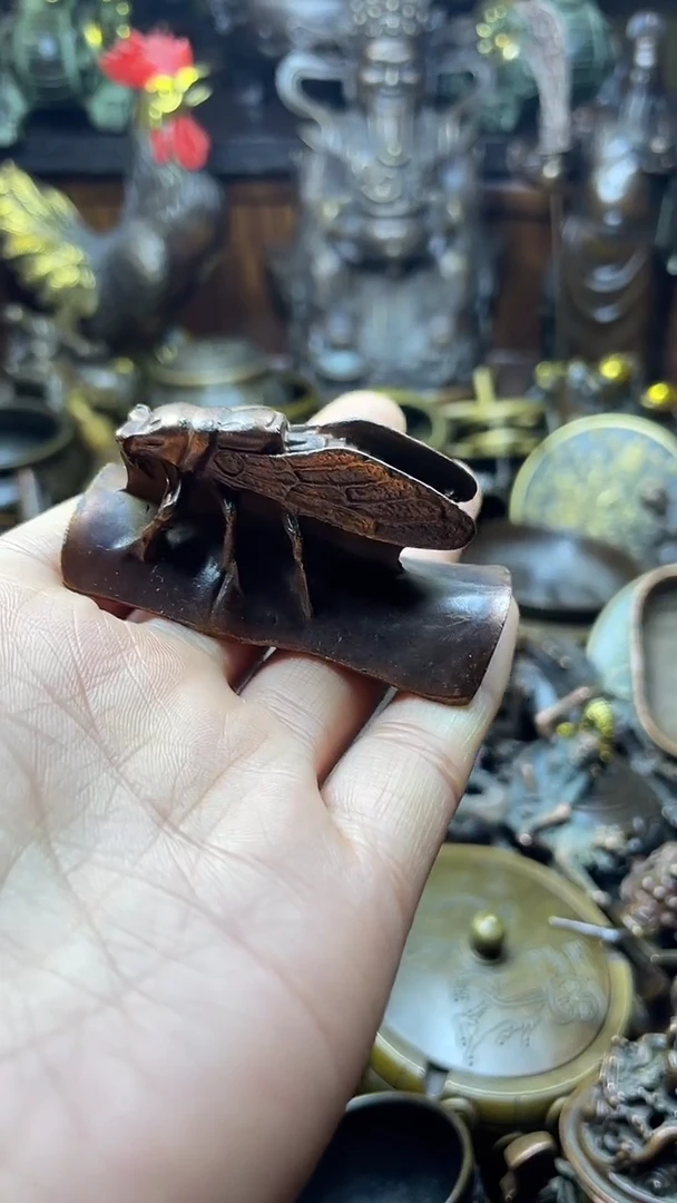 闪购链接，点击下单，有运费险，铜摆件