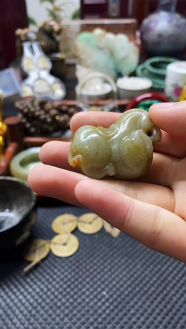 未镶嵌和田玉挂件库存+2拍，总188