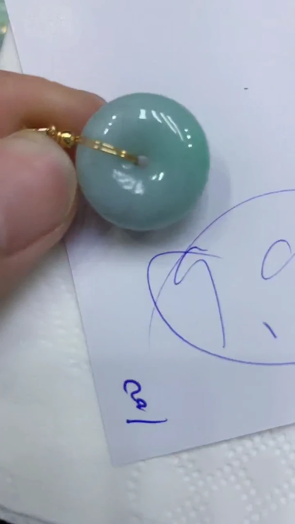 颈饰未镶嵌翡翠缅甸A货翡翠