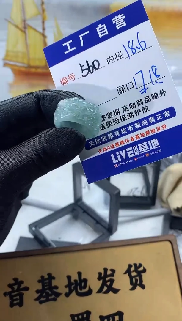 未镶嵌戒圈翡翠560