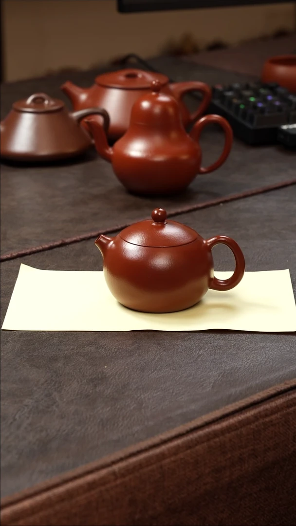 茶壶紫砂壶·16朱泥西施150cc