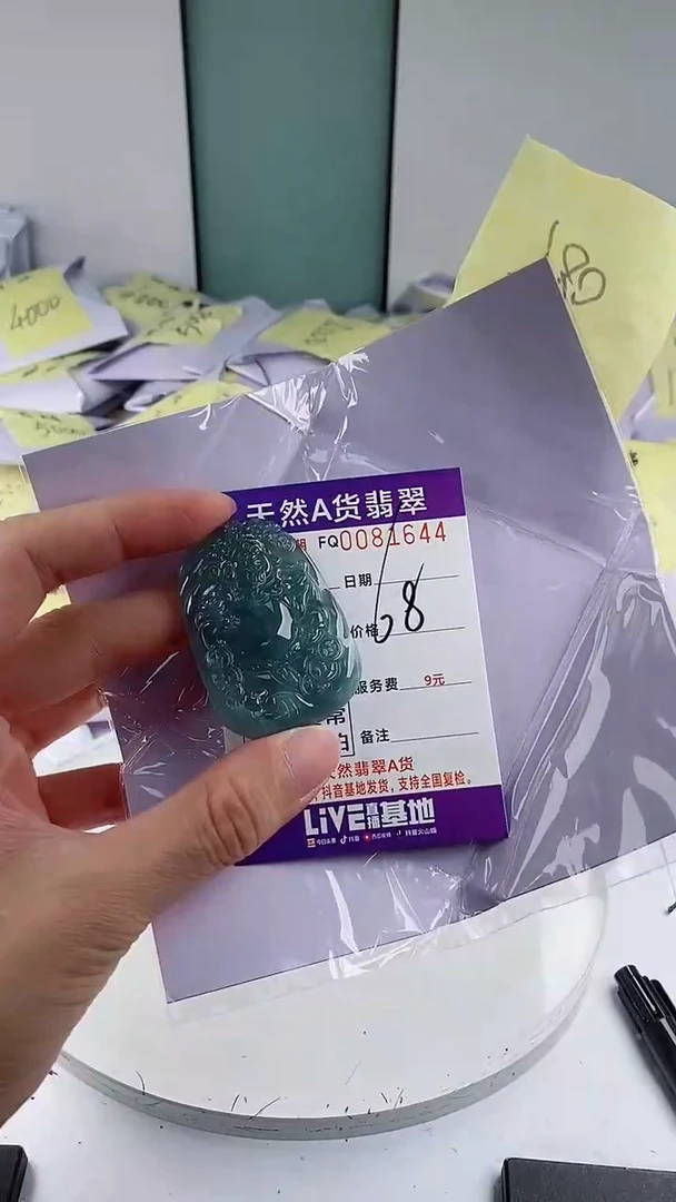翡翠未镶嵌颈饰